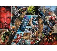 Trefl Marvel The Avengers, Eroi-1000 pezzi Supereroi, Puzzle Classico per Adulti e Bambini dai 14 anni, Multicolore, 10934