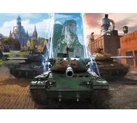 Trefl World of Tanks: È ora di entrare in azione 500 pezzi-Puzzle fai da te, intrattenimento creativo, per adulti e bambini dai 10 anni in su, Multicolore, 37535