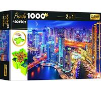 Puzzle TREFL Notte a Dubai - Con Separatore 2 in 1 - 1000 Pezzi