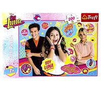Trefl- Soy Luna Disney Princess Puzzle da 200 Pezzi, taglia unica, 13209