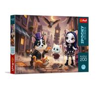 Trefl - Spooky Stories - Storie notturne - Puzzle da 200 pezzi - Un puzzle colorato dall'atmosfera misteriosa, per bambini dai 7 anni in su