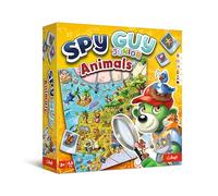 Trefl Spy Guy Junior Animals Investigativo Collaborativo, Gioco da Tavolo per Famiglie, Scova gli Indizi e Cattura il Criminale, Maxi Tabellone, per Bambini dai 3 anni, Multicolore, 02683