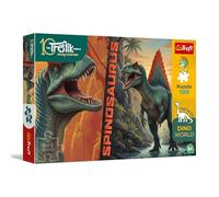 Trefl - The Treflik Family, Inspired By Dino World, Spinosaurus - 100 pezzi - Puzzle colorato con dinosauri, intrattenimento creativo, divertimento per bambini dai 5 anni in su