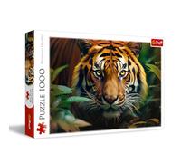 Trefl Tigre Selvatica 1000 Tessere te con Animali, Intrattenimento Creativo, Divertimento, Puzzle Classico per Adulti e Bambini dai 12 anni, Multicolore, 10798