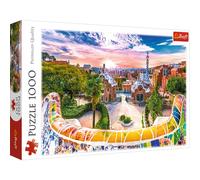 Puzzle Tramonto su Barcellona 1000 Pezzi