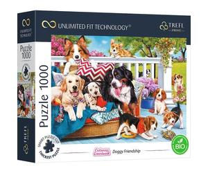 Trefl TRF10698 Puzzle da 1000 Pezzi UFT - Cuteness Overload: Doggy Love