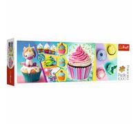Trefl TRF29045 Puzzle da 1000 Pezzi Panorama - Colorful Cupcakes