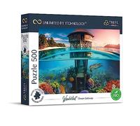 Trefl- UFT Prime Wanderlust: Ocean Gateway-500 Pezzi-Cartone più Spesso, Puzzle Moderno sul Mondo Sottomarino, Intrattenimento Creativo per Adulti e Bambini dai 10 Anni, Multicolore, One size, 37462