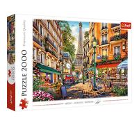 Trefl - Un Pomeriggio a Parigi, Francia - Puzzle da 2000 Pezzi - Capitale Europea, Torre Eiffel, Fai da Te, Creativo, Divertimento, Puzzle Classico per Adulti e Bambini di Età Superiore Ai 12 Anni