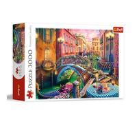 Trefl Serata Veneziana 3000 Pezzi-Italia, te, Puzzle Classico per Adulti e Bambini dai 15 anni, Multicolore, 33080