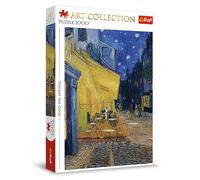 Trefl - Vincent van Gogh, Terrazza del caffè la sera, Place du Forum, Arles - Puzzle 1000 Pezzi - Puzzle Art Collection, Puzzle Artistico, per Adulti e Bambini dai 14 anni