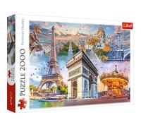 Puzzle 2000 pezzi - Weekend a Parigi