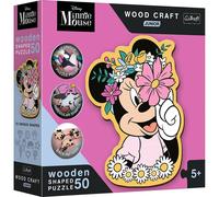 trefl Wood Craft Junior Puzzle Nel mondo di Minnie Mouse 50 pezzi 1 St