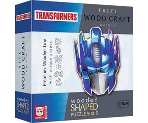 trefl Wood Craft Origin Puzzle Transformers: Optimus Prime 505 pezzi 1