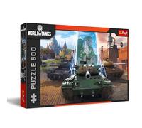 Trefl World of Tanks: È ora di entrare in azione 500 pezzi-Puzzle fai da te, intrattenimento creativo, per adulti e bambini dai 10 anni in su, Multicolore, 37535