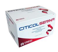 Tregi Pharm Integratore Citicolserina con citicolina, 12 flaconi 10ml