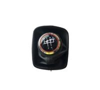 TREGOO Compatibile con A3 S3 8P per S-Line per Sportback 5 6 velocità Manuale Pomello del Cambio per Auto con Tappi per Manopole Car Styling Pomello Cambio Auto(5 Speed)