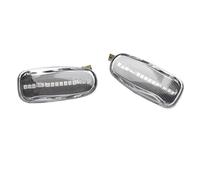 TREGOO Compatibile con Benz per E-Class per W124 A124 C124 1984-1998 per E-Class per W210 S210 1995-2003 Indicatori di Direzione Laterali Indicatori Luminosi Indicatore Direzione Auto(White)