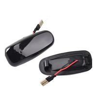 TREGOO Compatibile con Benz per E-Class per W124 A124 C124 1984-1998 per E-Class per W210 S210 1995-2003 Indicatori di Direzione Laterali Indicatori Luminosi Indicatore Direzione Auto(Black)