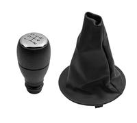 TREGOO Compatibile con Citroen per Berlingo III MK3 2008-2020 5 velocità Leva del Pomello del Cambio Bastone Penna Palla di Mano Gaitor Boot Cover Case Pomello Cambio Auto(2Pcs)