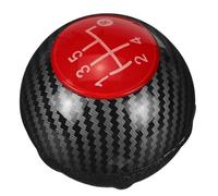 TREGOO Compatibile con Fiat 500 2012 2013 2014 2015 2016 2017 2018 Pomello Leva Cambio A 5 velocità Cambio Manuale OEM: 55344048 Pomello Cambio Auto