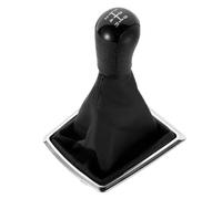 TREGOO Compatibile con Ford per Focus 2 per Mondeo MK2 2005 2006 2007 2008 Car Styling Leva del Pomello del Cambio Gaitor Shifter Boot Cover Case Pomello Cambio Auto(Black)