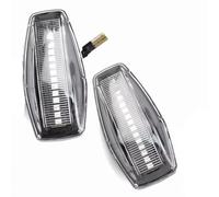 TREGOO Compatibile con Kia per Rio MK2 per JB DE 2005-2011 per Amanti per GH 2003-2011 Dinamica Lampeggiante Indicatore Laterale Luce Ricambi Auto Indicatore Direzione Auto(White)