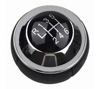 TREGOO Compatibile con Mini per Cooper per R52 R53 2001 2002 2003 2004 2005 2006 2007 2008 Manuale 5 velocità 6 Gear Pomello del Cambio Leva del Cambio Pomello Cambio Auto(Black,6 Speed)