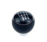 TREGOO Compatibile con Mitsubishi per Lancer V3 V5 Auto 5 6 Pomello del Cambio velocità Testa Bastone Maniglia Cambio Testa Pallamano Ricambi Auto Accessori Pomello Cambio Auto(6 Speed with Hole)