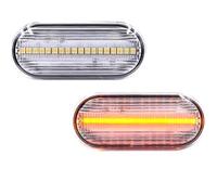TREGOO Compatibile con per GTI per R32 MK4 2000 2001 2002 2003 Luce di Posizione Laterale Anteriore Sostituisci Le Lampade di Posizione Laterali OEM Ricambi Auto Indicatore Direzione Auto(White)