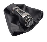 TREGOO Compatibile con Seat per Ibiza IV Pomello del Cambio Manuale 5 velocità 6 velocità Car Stick Pomello del Cambio Copriscarpe da Pallamano Pomello Cambio Auto(R6-Speed)