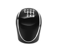 TREGOO Compatibile con SsangYong per Actyon per Korando 6 velocità Pomello del Cambio Auto Auto Manuale Shifter Leva Testa del Bastone Pallamano Ricambi Auto Pomello Cambio Auto(Black)