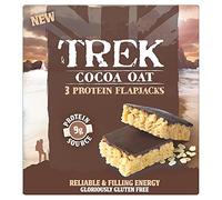 Trek - Avena di cacao - Flapjack proteico Bar - 3 x 50g Barre