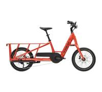 Trek fetch 2 shimano deore 10v 500wh 20 red wash bicicletta da carico elettrica longtail