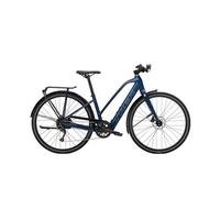 Trek fx 2 shimano altus 9v 250 wh 700 mm blue mulsanne bicicletta elettrica da citta