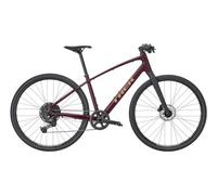 Trek fx sport al 3 shimano cues 10v 700 mm rosso 2026 fitness bike
