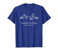 Trekking Minimalista del Nepal Mountain Annapurna Base Camp Maglietta