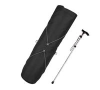 Trekking Pole Bag, Waterproof Storage Quiver for Hiking Sticks, Foldable Travel Case for Backpacking Climbing Camping Mountaineering Wilderness Running Outdoor Gear Organizer 41x7.5x7.5cm