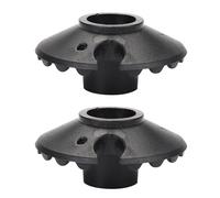 Trekking Pole Baskets - 2 Pack Mud & Snow Baskets | Universal Hiking Pole Replacement Tips, Lightweight Durable PP Accessory For Walking Sticks, Anti-slip Outdoor Hiking Camping Gear 1.5cm