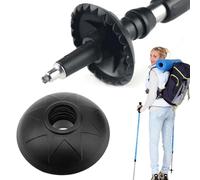 Trekking Pole Baskets - Hiking Pole Baskets | Walking Pole Baskets | Mud Baskets, 2X Round Hiking Walking Stick Baskets Tips, Trekking Pole Mud and Snow Baskets - Trekking Pole Mud Baskets