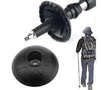 Trekking Pole Mud Tips - 2 Pack Round Hiking Walking Stick Sneakers