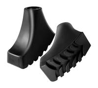 Trekking Pole Rubber Tips - 8Pcs Trekking Pole Tips Replacement Protectors | 2X Hiking Sticks Protectors Replacement | 11mm Hole Diameter Walking Stick Tip Covers Fit Most Walking Canes Covers Access