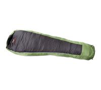 Trekking Sacco a Pelo, " Duralight ", Rami Nero Oliva Outdoorschlafsack