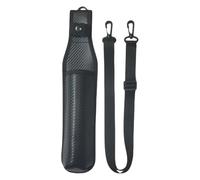 Trekking Stick Bag - Sport Organization Pouch with Adjustable Strap | Hiking Pole Carry Shoulder Bag Hands-Free Trekking Reinforced Metal Button Closure Large Cylindrical