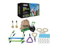 Treline - Set avventura Ninja 10 metri, Set da arrampicata per bambini dai 5 anni in su
