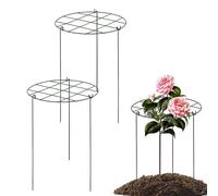 Trellis Climbing Plants Outdoor, 3-Pack Stable Iron Supports, Durable Garden Accessories 15.75x11.81 Inches for Planterz, Propagation, Potted Flowers, Raised Veggies