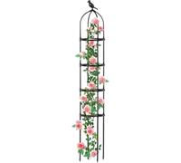 Trellis Climbing Plants Outdoor, 5.7 Ft Metal Plant Trellis, Adjustable Support for Backyard, Patio, Pathway, Indoor, Farm, Clematis, Jasmine, Durable, Easy Weather-Resistant