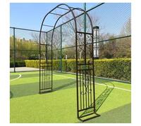 Trellis da giardino con traliccio for piante rampicanti, Trellis for cerimonia nuziale, for prato in giardino (bianco, 1,8/2,6/3x2,3x0,4 m)(Bronze,3.4x2.3x0.4m)