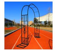 Trellis da giardino in metallo resistente, supporto for traliccio for pergolato, supporto decorativo for piante floreali, for esterni, cortili, prati e patii.(2.2x2.67x0.4m)