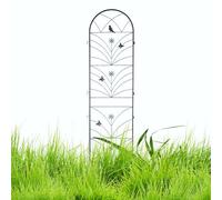 Trellis da parete da giardino in metallo Clematis Support Frame di supporto per piante con lelands Bird & Leaf design outdoor decorativo traliccio